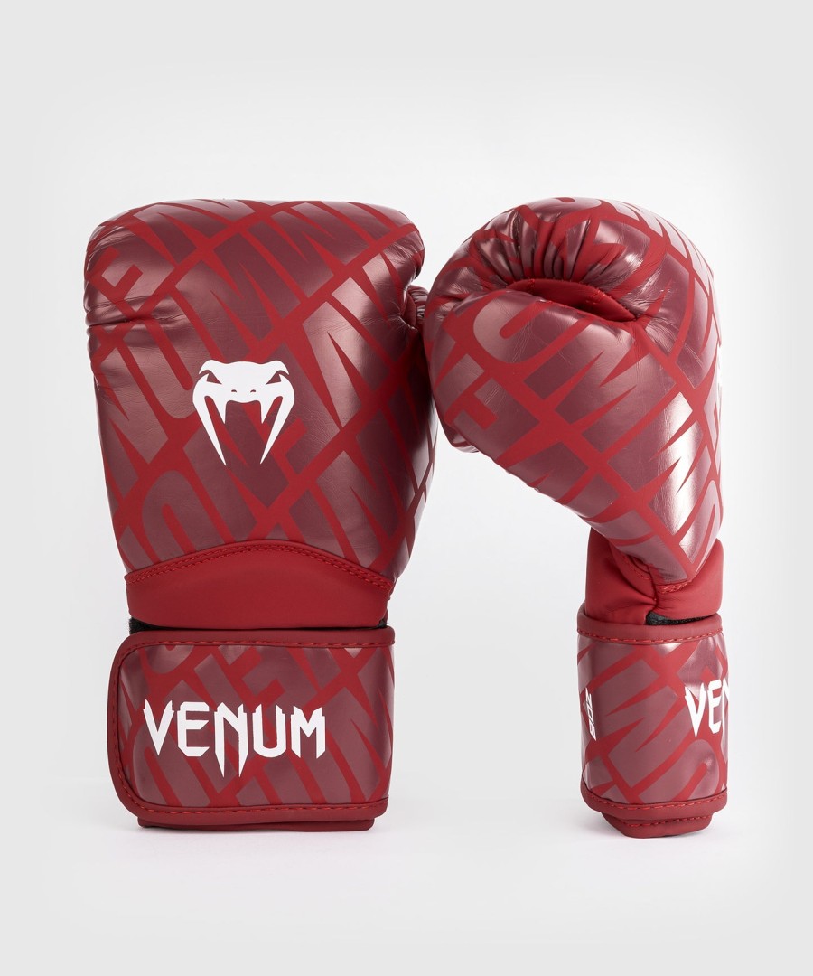 venum contender 1.5 xt lasten nyrkkeilyhanskat - valkoinen-viininpunainen