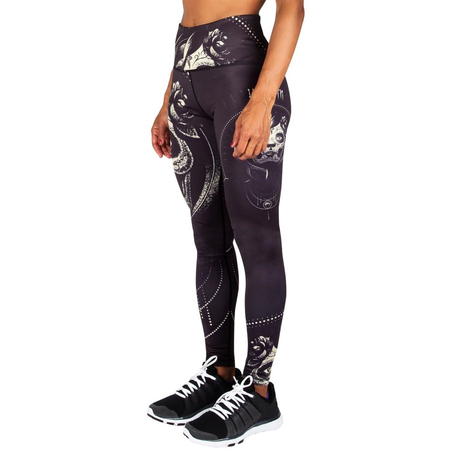 venum santa muerte -legginsit - mustakeltainen