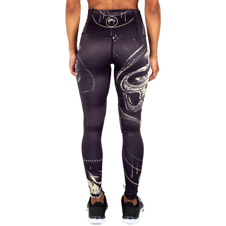 venum santa muerte -legginsit - mustakeltainen