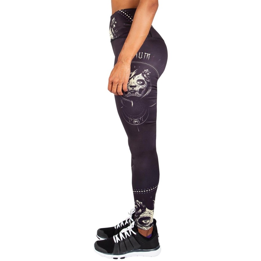 venum santa muerte -legginsit - mustakeltainen