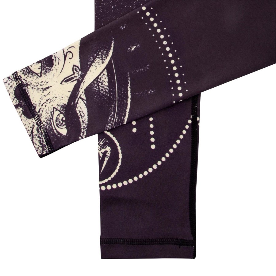 venum santa muerte -legginsit - mustakeltainen