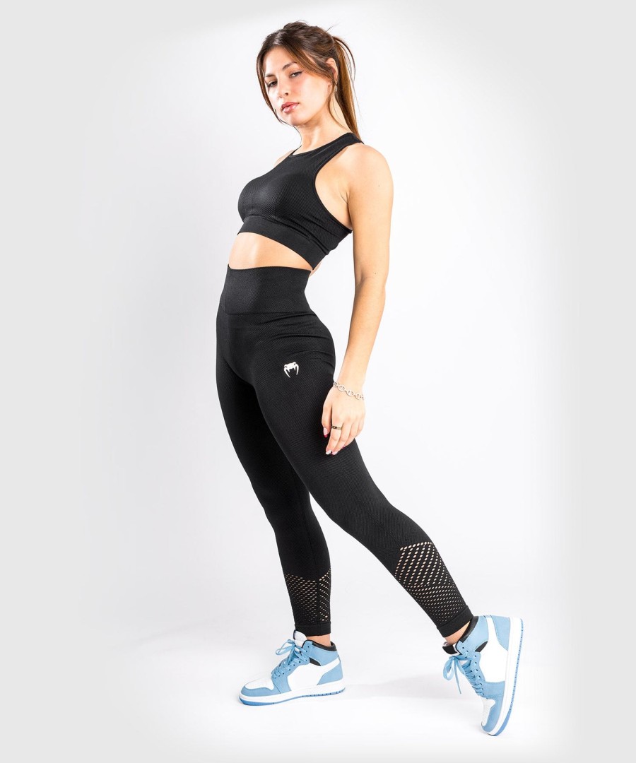 venum sparring saumattomat leggingsit - naisille - musta