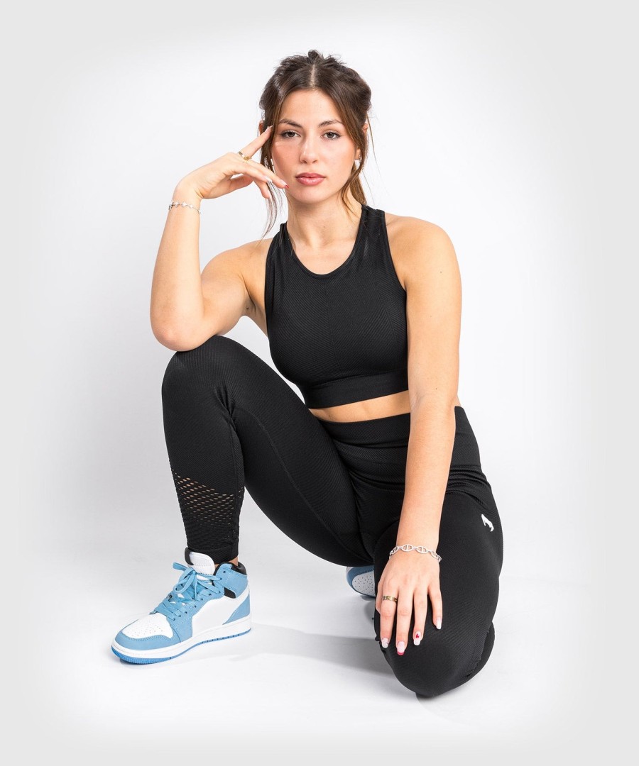 venum sparring saumattomat leggingsit - naisille - musta
