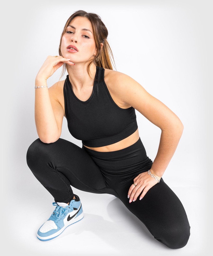 venum sparring saumattomat leggingsit - naisille - musta