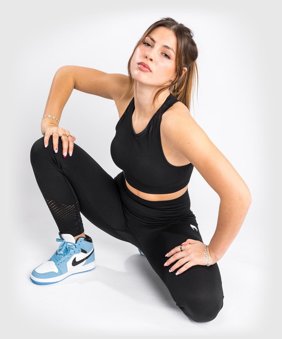 venum sparring saumattomat leggingsit - naisille - musta