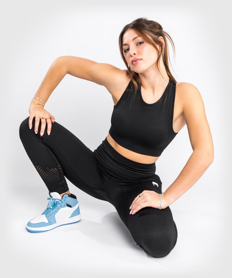 venum sparring saumattomat leggingsit - naisille - musta