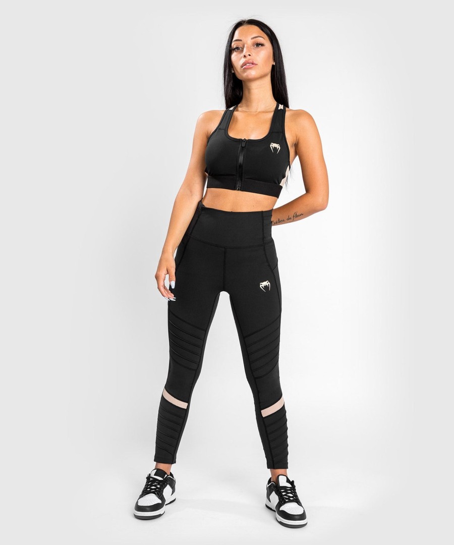 venum moto leggingsit 78 - naisille - mustahiekka