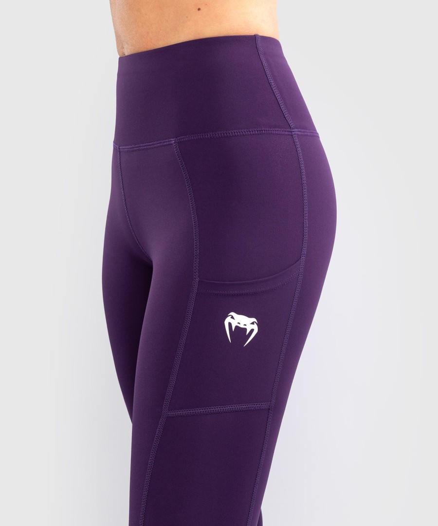 venum essential naisten performance leggingsit - syvänvioletti