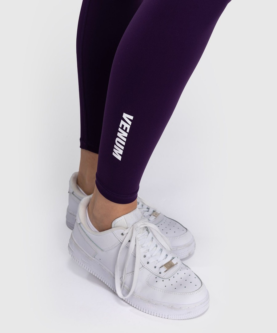 venum essential naisten leggingsit - syvänvioletti