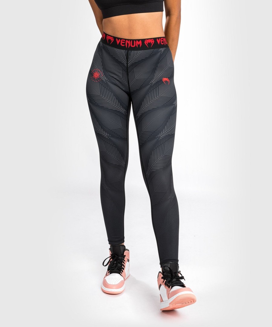 venum phantom -legginsit - mustapunainen