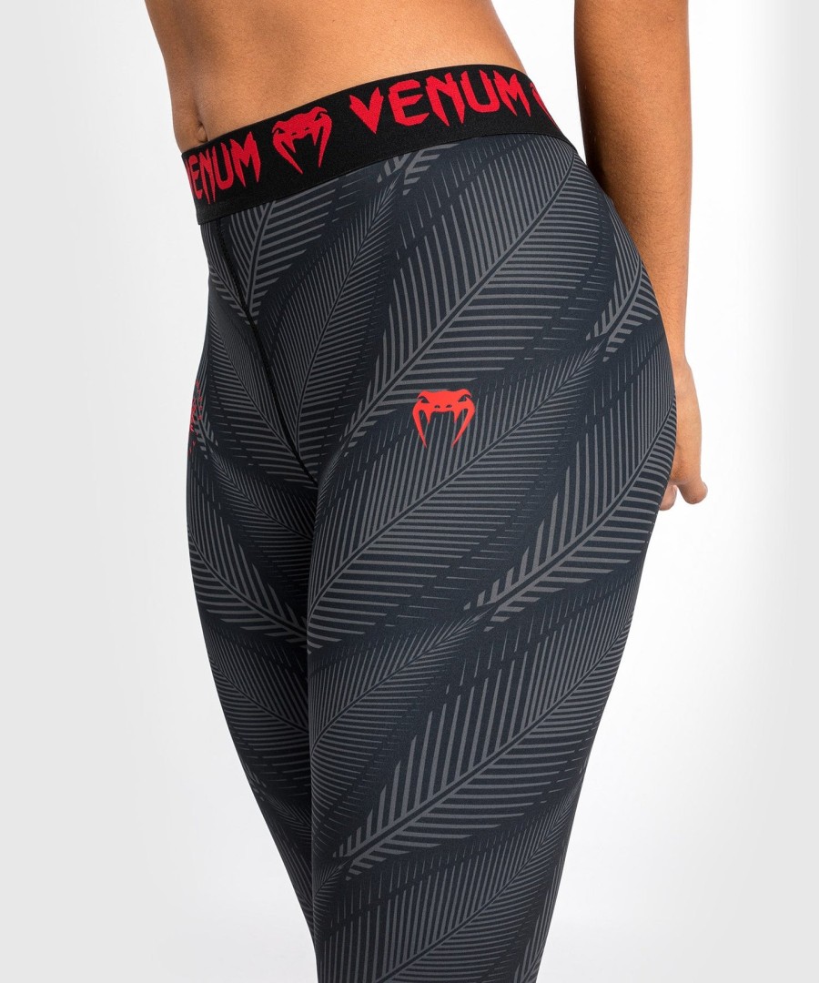 venum phantom -legginsit - mustapunainen