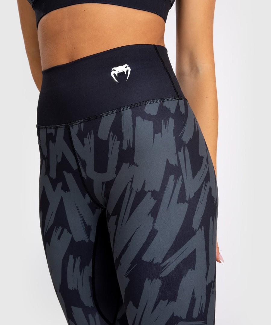venum graffiti naisten täyspitkät leggingsit - urban charcoal