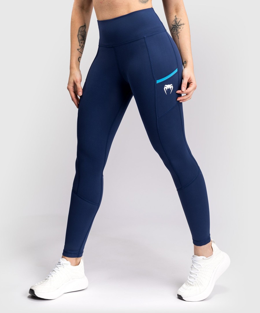 venum x top rank original naisten 78 legginsit - tummansininen