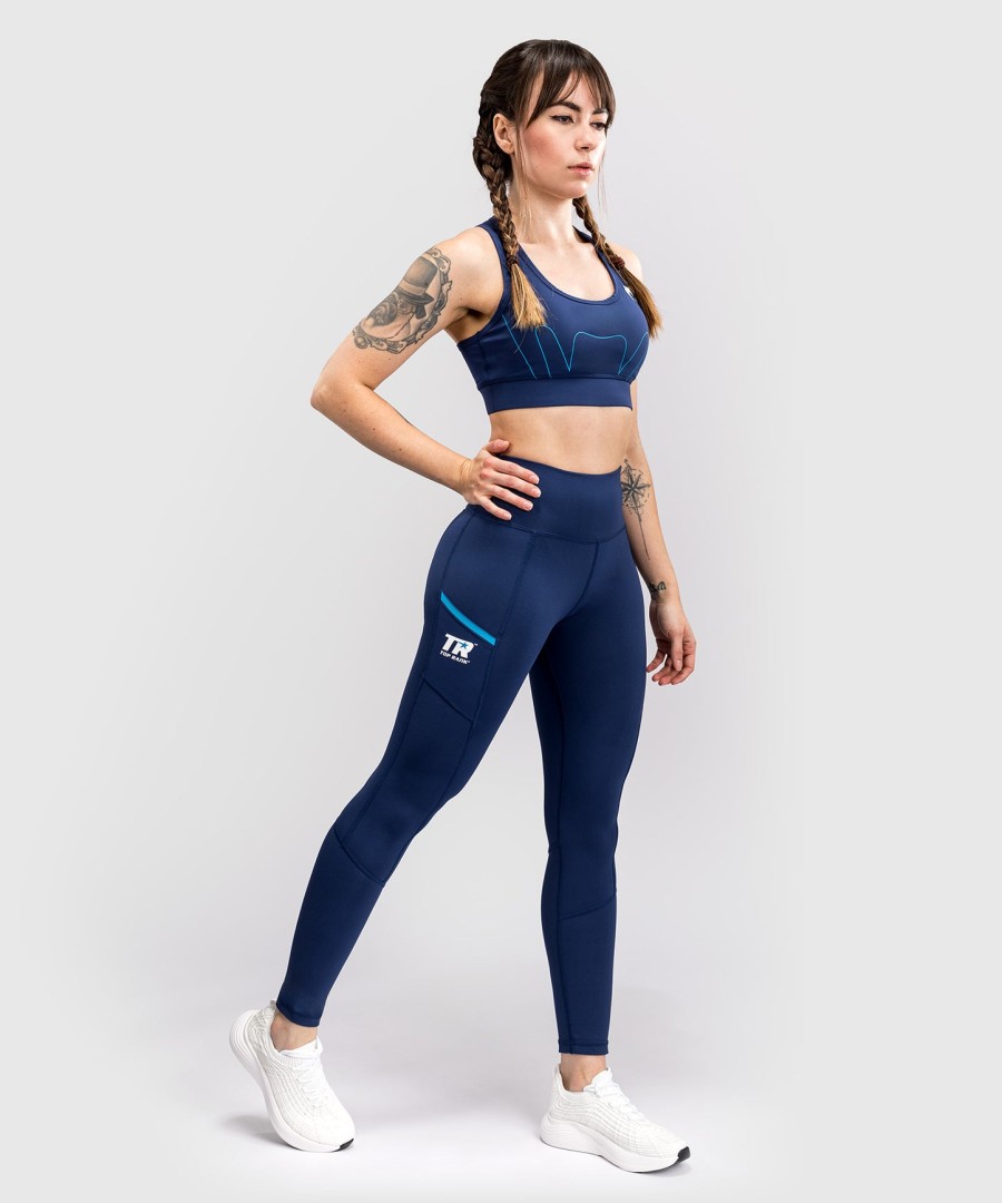 venum x top rank original naisten 78 legginsit - tummansininen