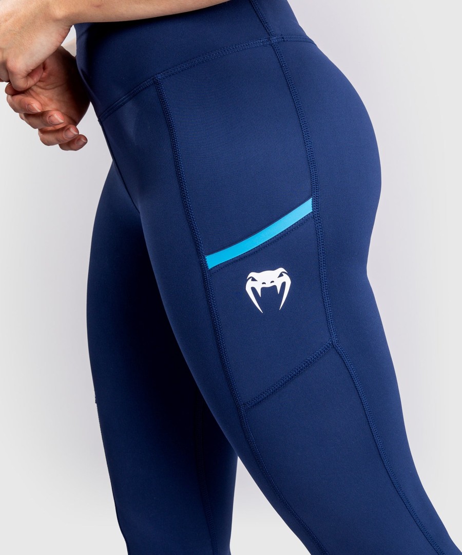 venum x top rank original naisten 78 legginsit - tummansininen