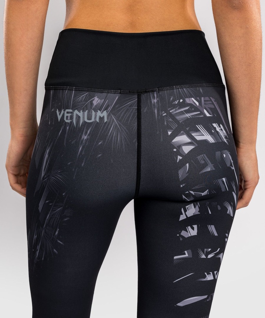 venum tiger naisten legginsit - mustahopea
