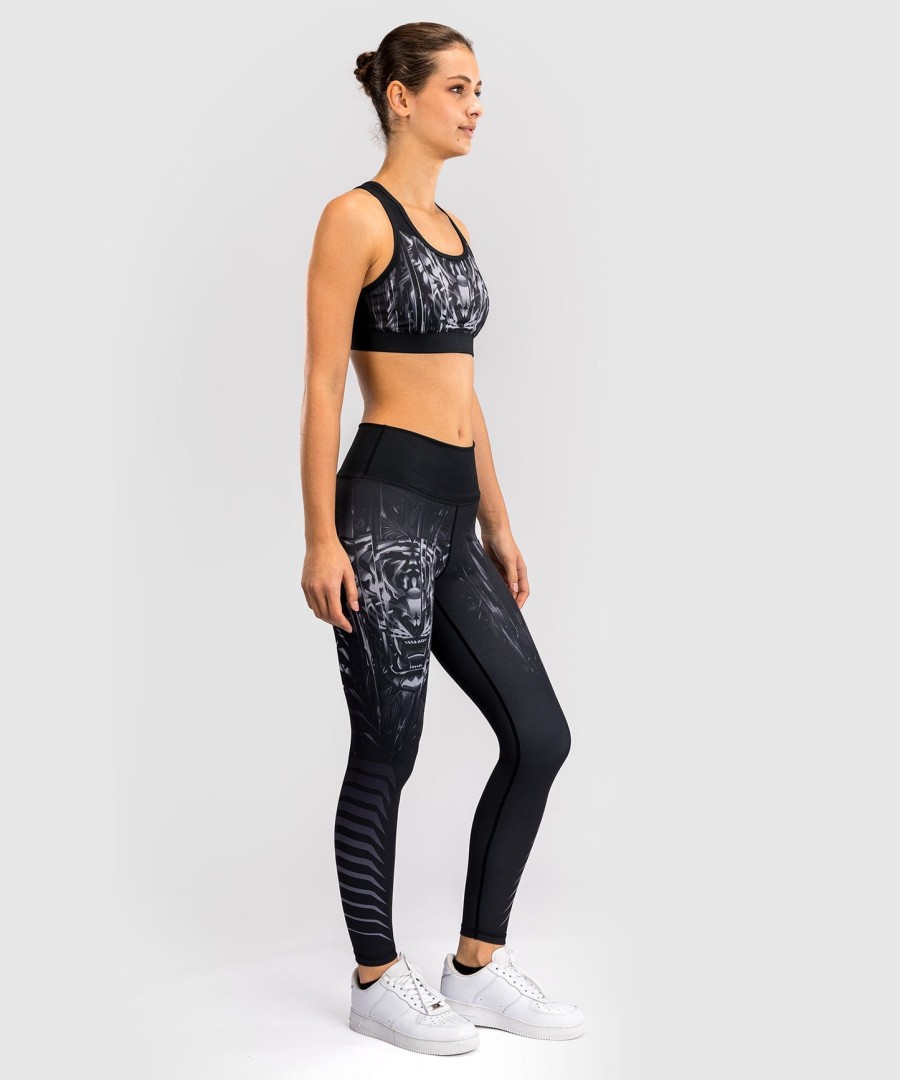 venum tiger naisten legginsit - mustahopea