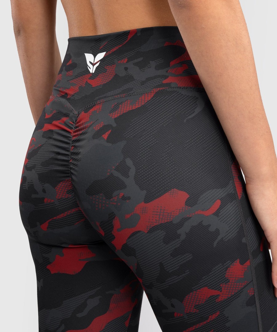 venum x sophia rose naisten 78 legginsit - urban red camo