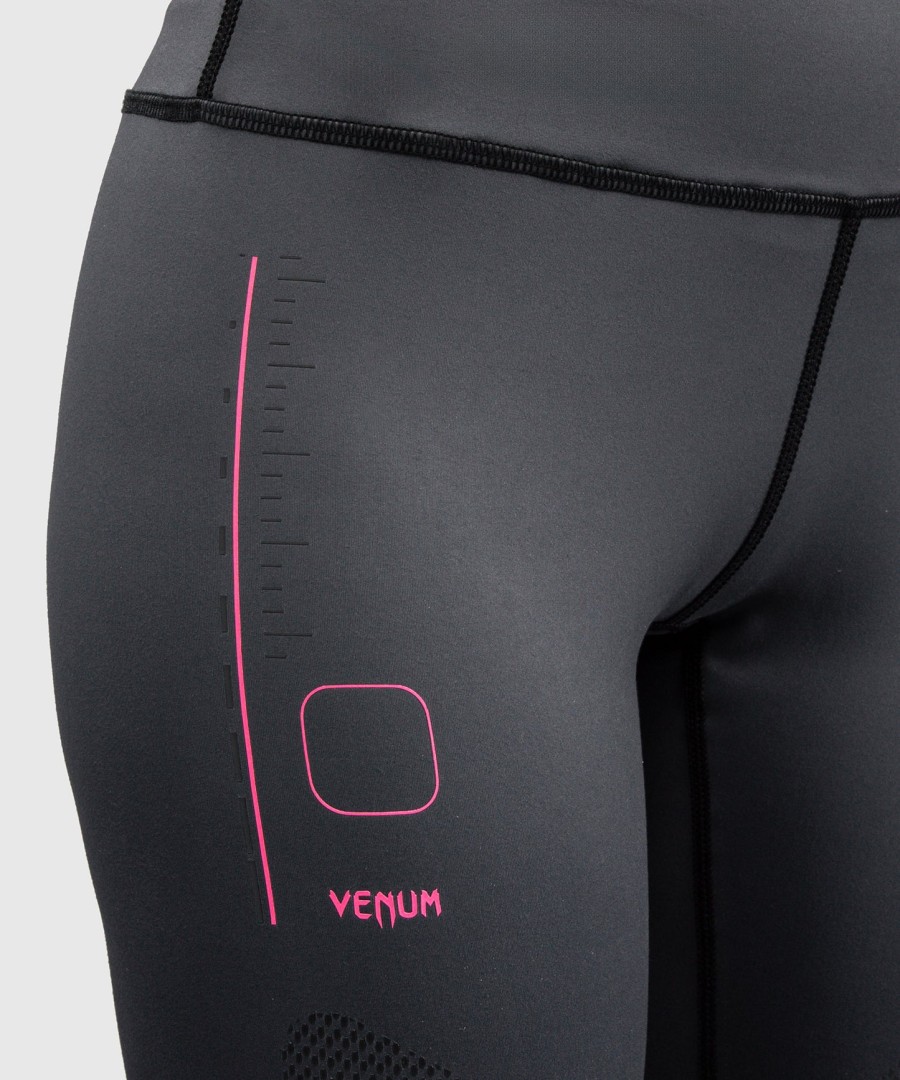 venum tactical xt -leggingsit - mustamyrskynharmaa