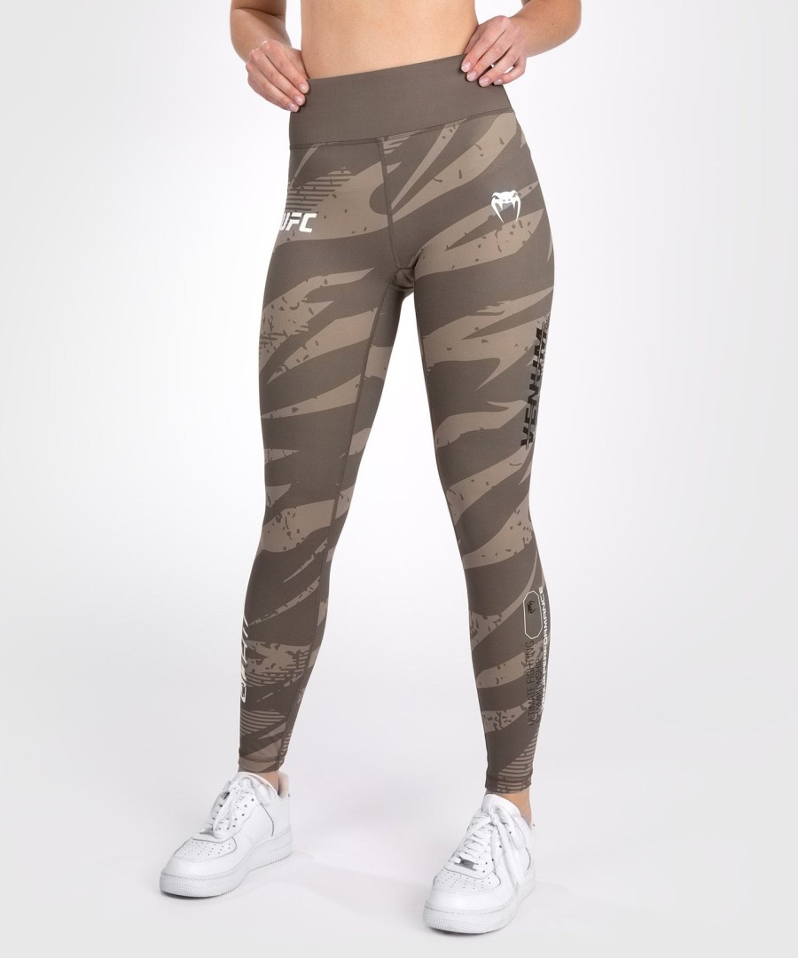 ufc adrenaline by venum fight week naisten tightsit - aavikkomaastokuvio