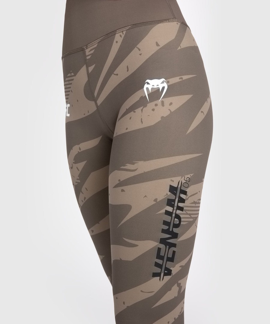 ufc adrenaline by venum fight week naisten tightsit - aavikkomaastokuvio
