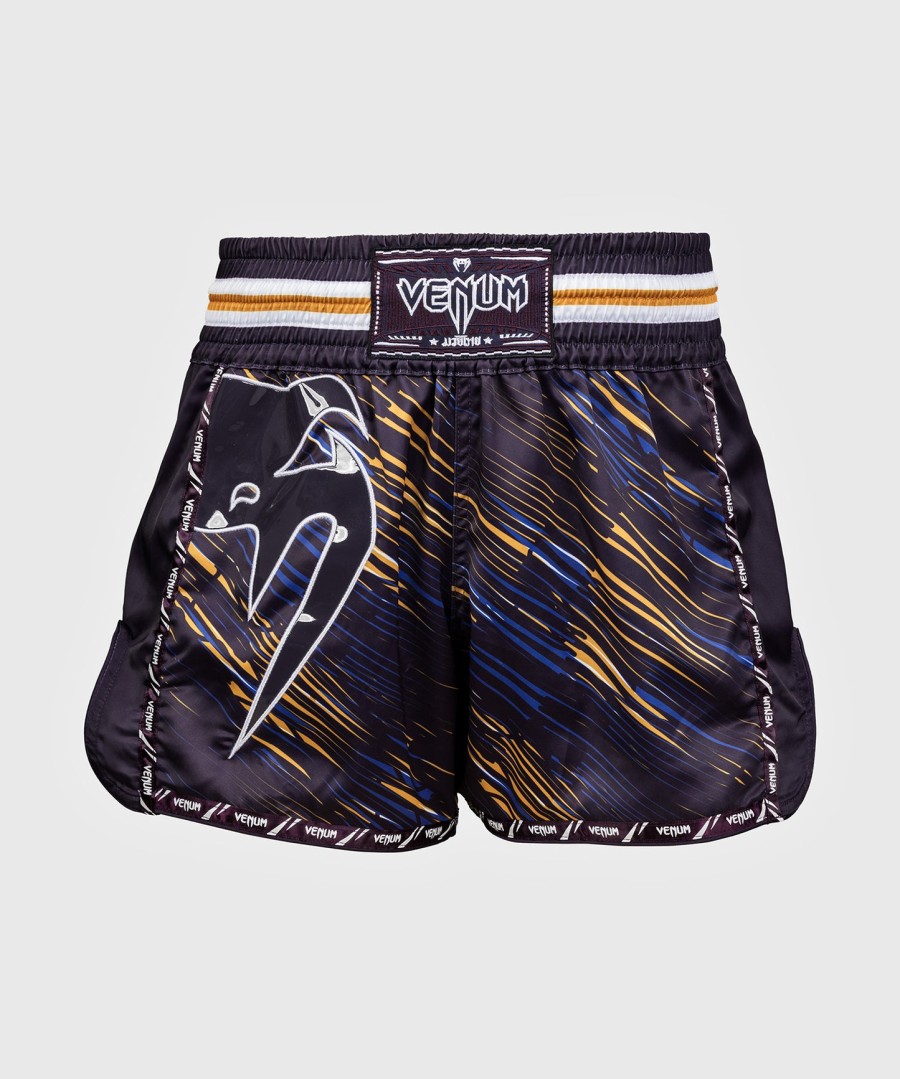 venum giant muay thai -shortsit - tummanvioletti