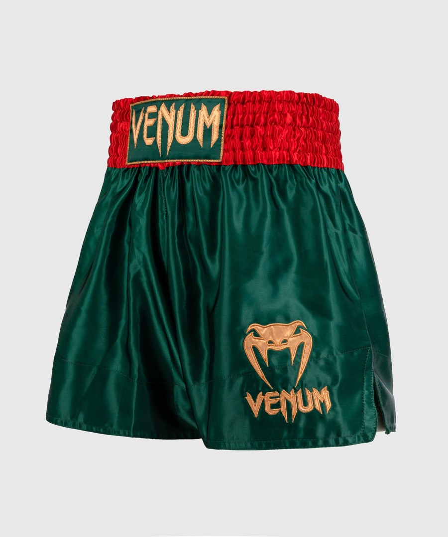 venum classic muay thai -shortsit - syvän metsänvihreä