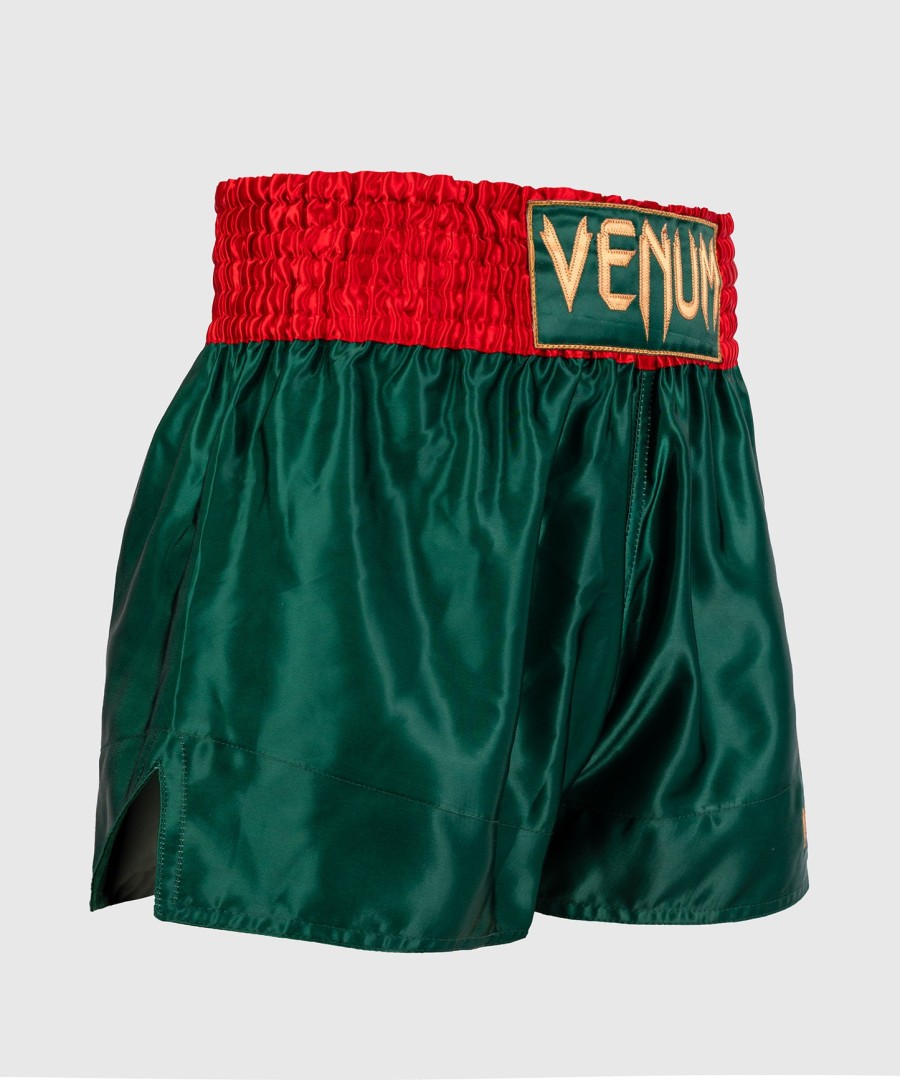 venum classic muay thai -shortsit - syvän metsänvihreä