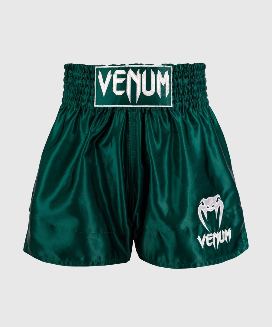 venum classic muay thai -shortsit - metsänvihreä