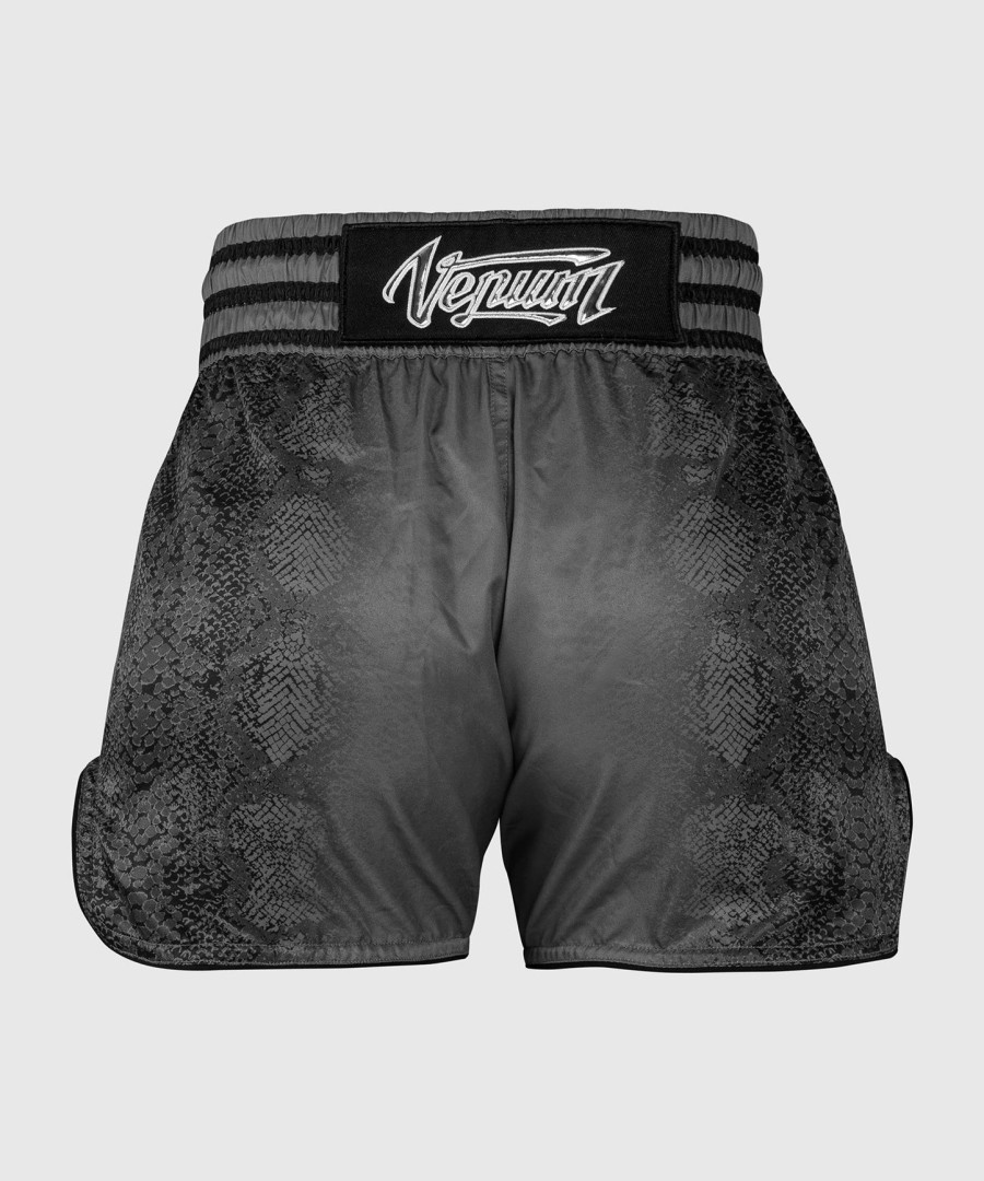venum amazonia naisten muay thai -shortsit - tummanharmaa