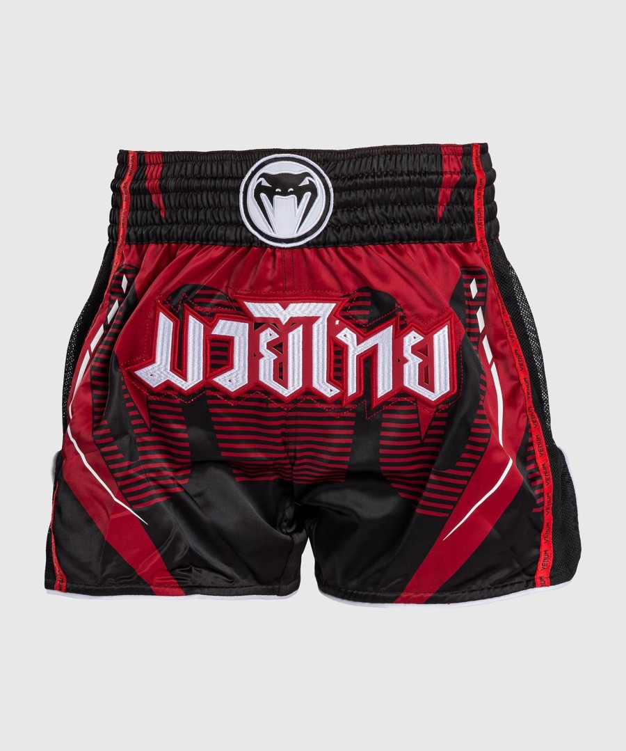 venum adrenaline muay thai -shortsit - punainen