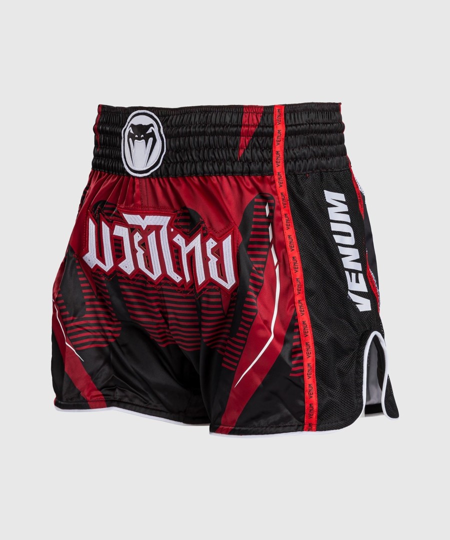 venum adrenaline muay thai -shortsit - punainen