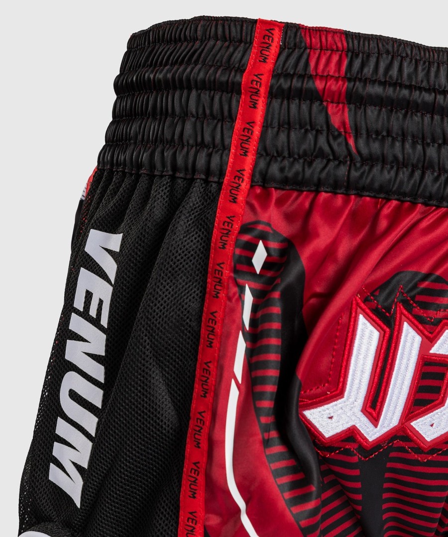 venum adrenaline muay thai -shortsit - punainen