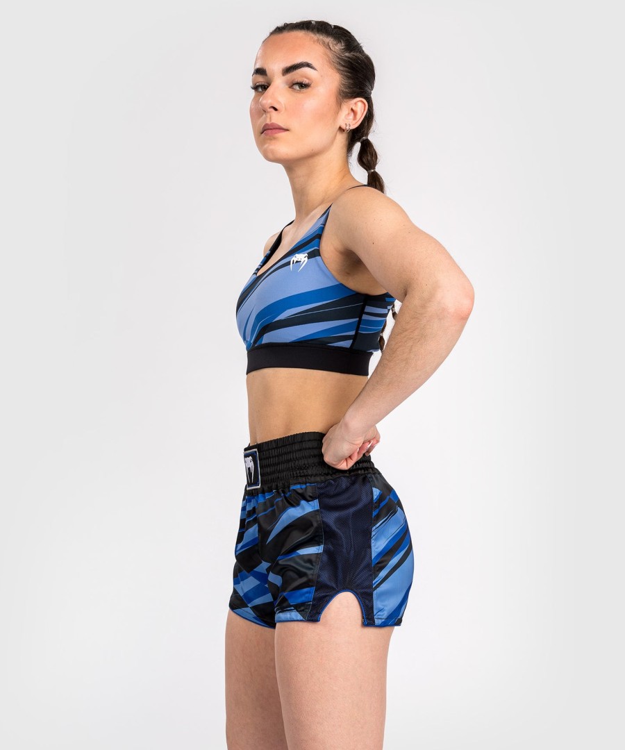 venum abyss naisten muay thai shortsit - varjonsininen