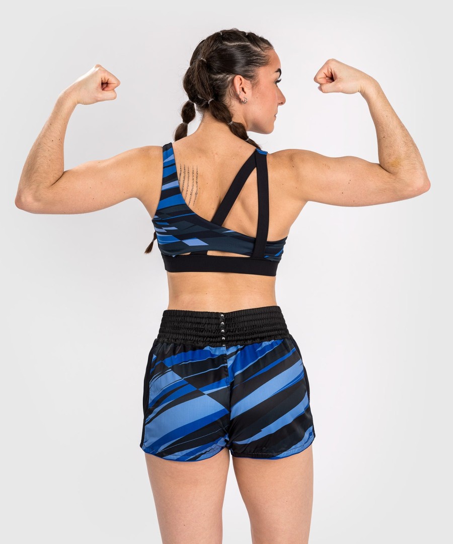 venum abyss naisten muay thai shortsit - varjonsininen