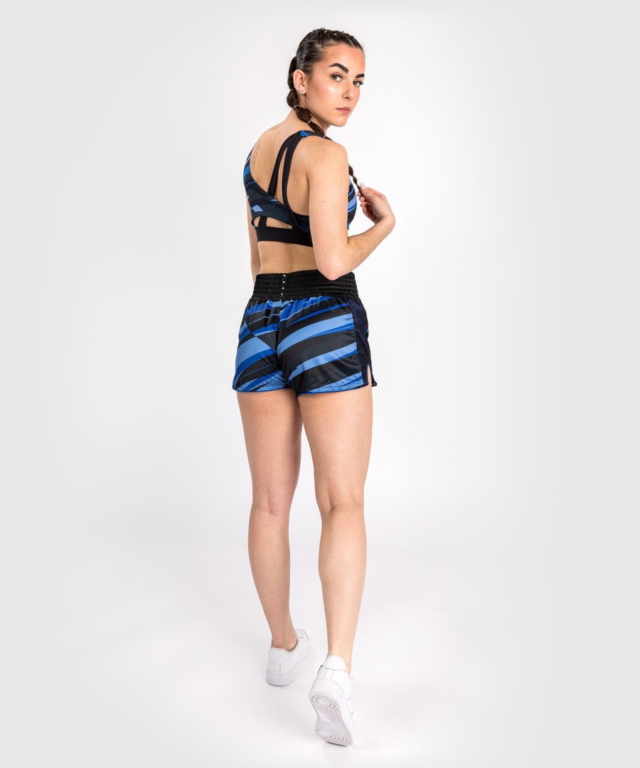 venum abyss naisten muay thai shortsit - varjonsininen