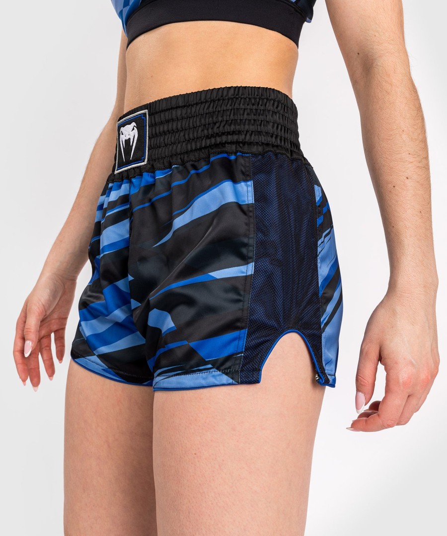 venum abyss naisten muay thai shortsit - varjonsininen
