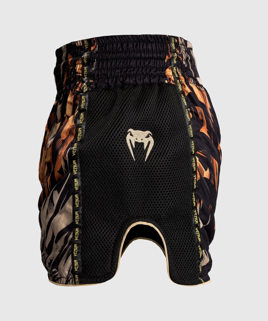 venum tiger muay thai shortsit - mustaneonoranssi