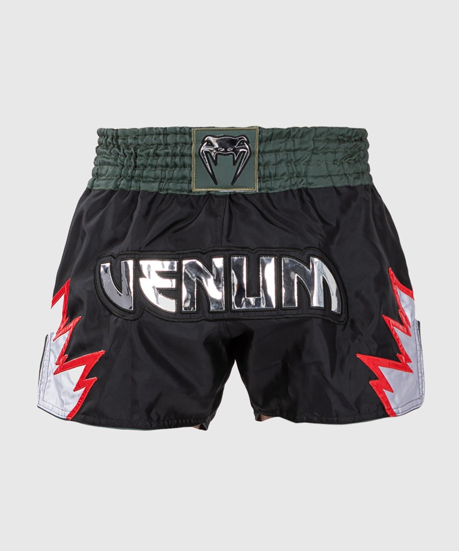 venum inferno muay thai -shortsit - syvänmustakhaki