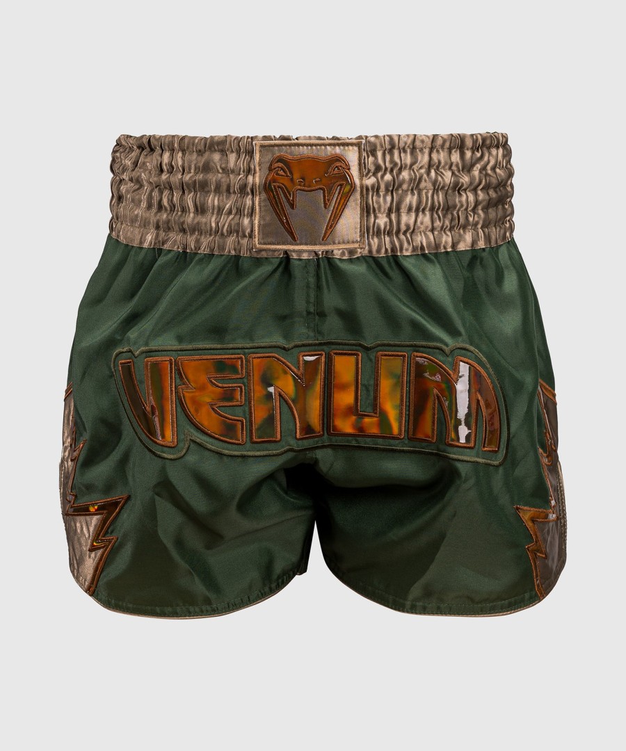 venum inferno muay thai -shortsit - khakipronssi