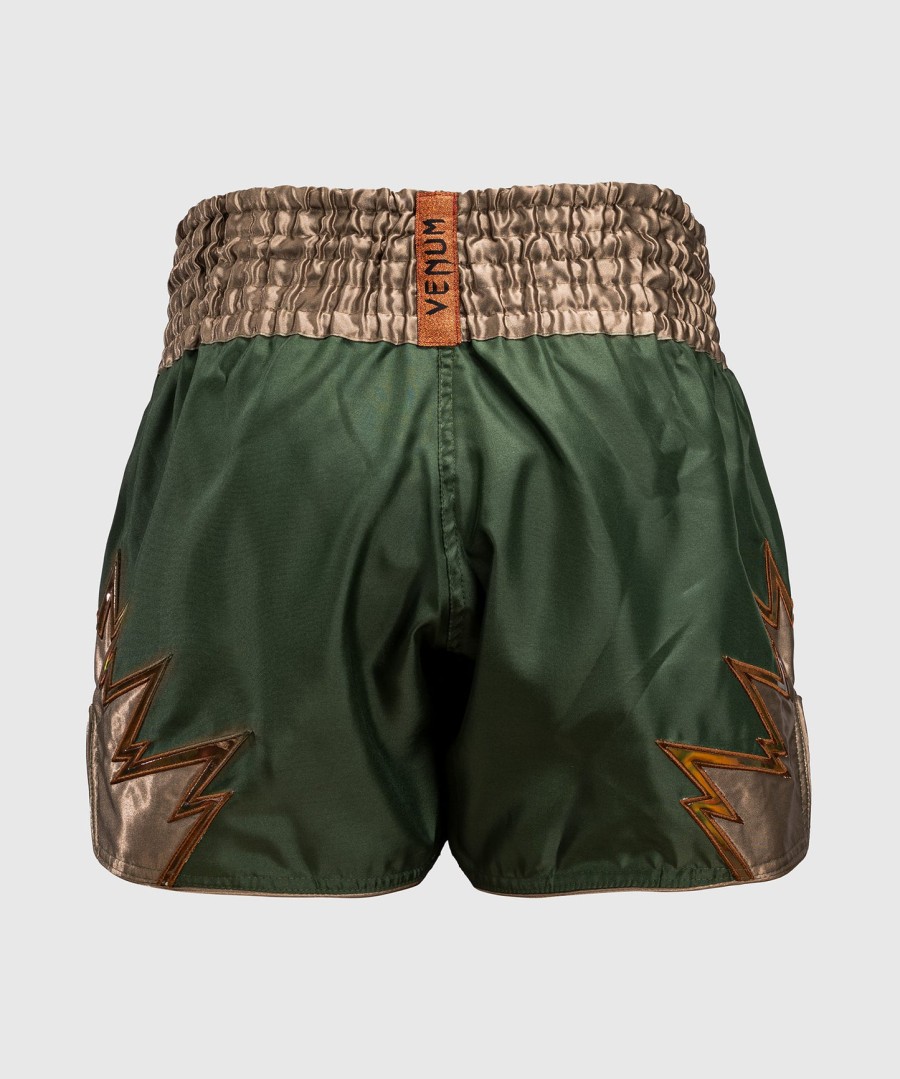 venum inferno muay thai -shortsit - khakipronssi