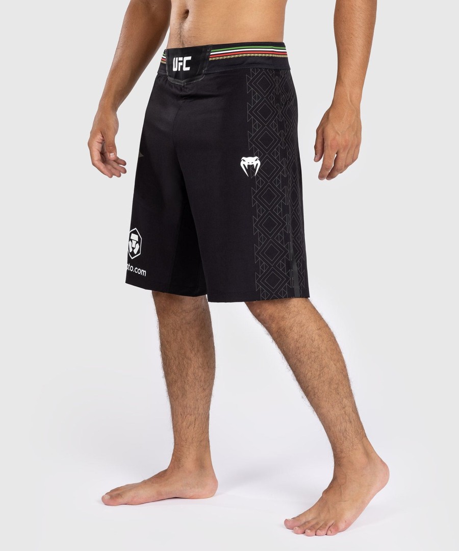noche ufc by venum authentic fight night miesten kamppailuhousut - pitkä leikkauksella - musta
