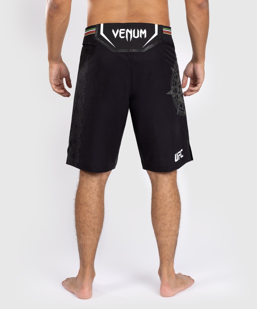 noche ufc by venum authentic fight night miesten kamppailuhousut - pitkä leikkauksella - musta