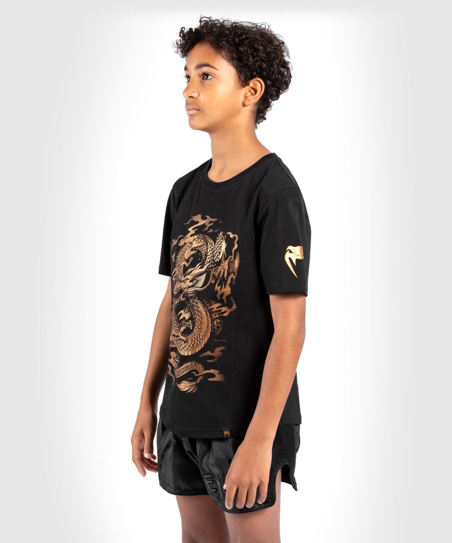 venum dragon flight lasten t-paita - mustapronssi