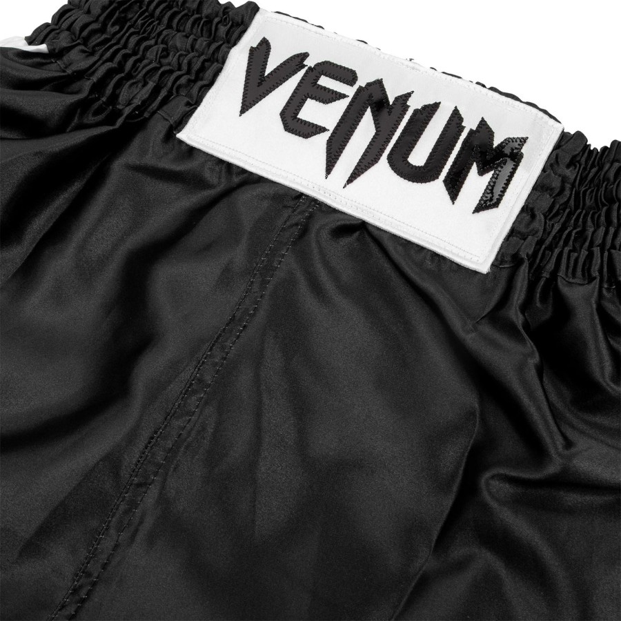 venum elite lasten nyrkkeilyshortsit - mustavalkoinen
