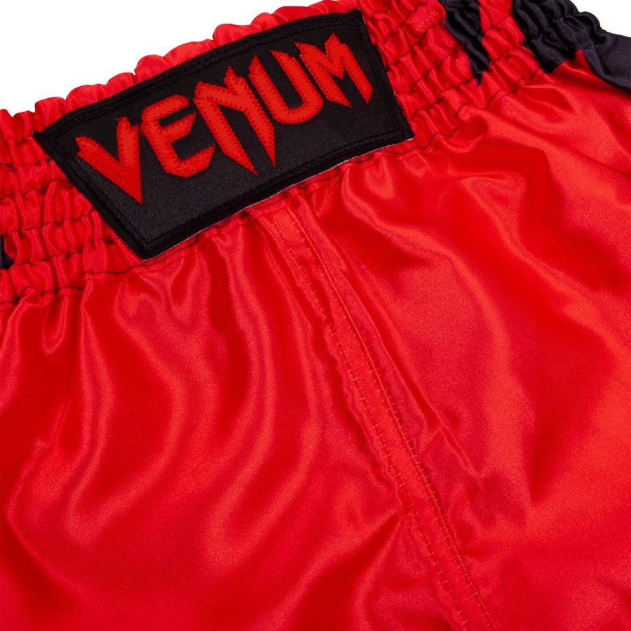 venum elite lasten nyrkkeilyshortsit - punainenmusta