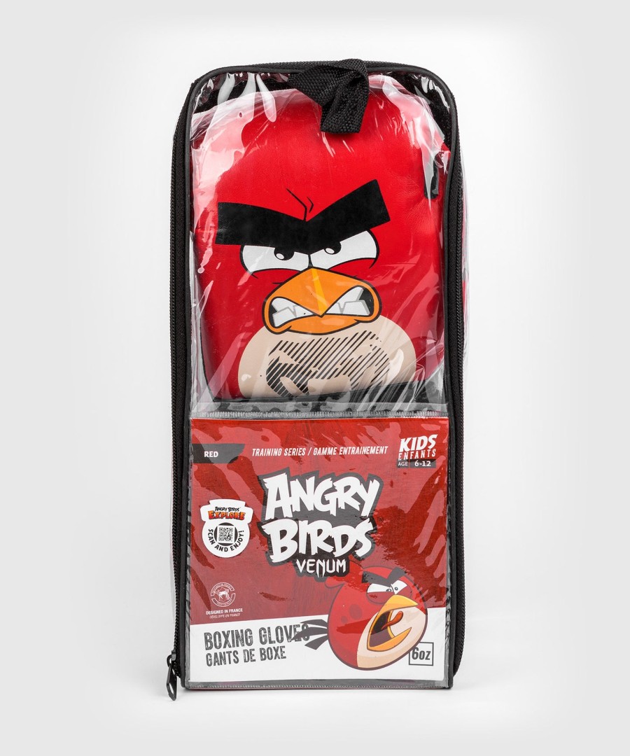venum angry birds nyrkkeilyhanskat - lapsille - punainen