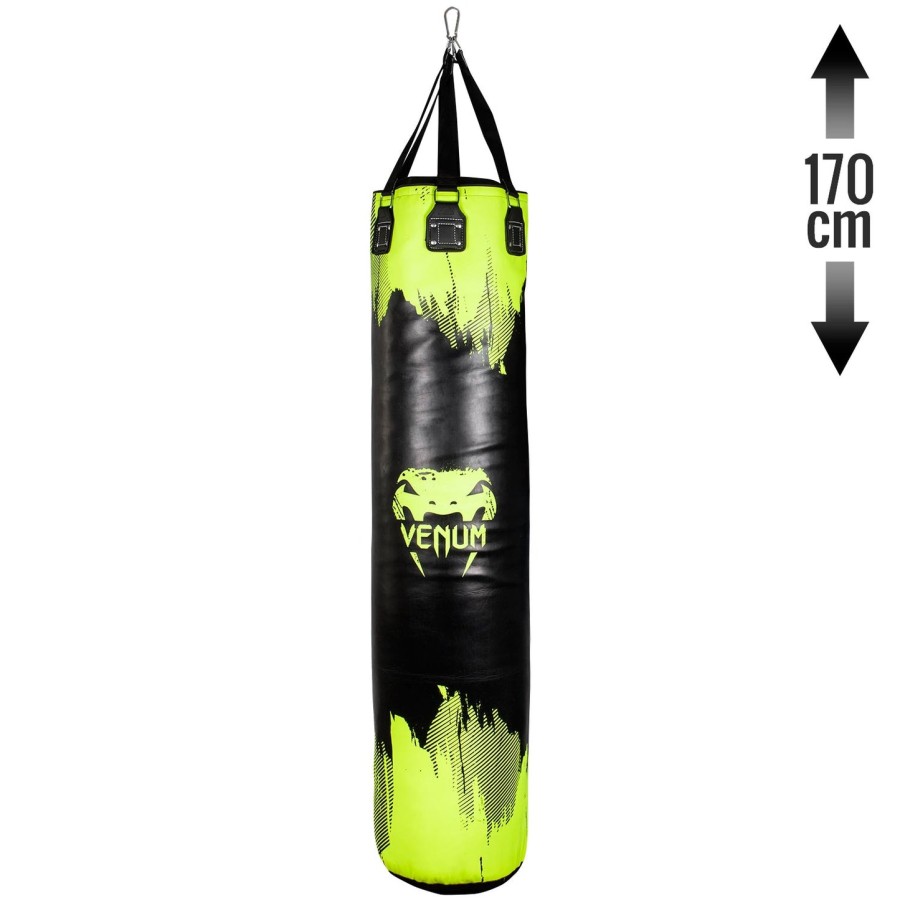 venum hurricane nyrkkeilysäkki - neonkeltainenmusta - 170 cm