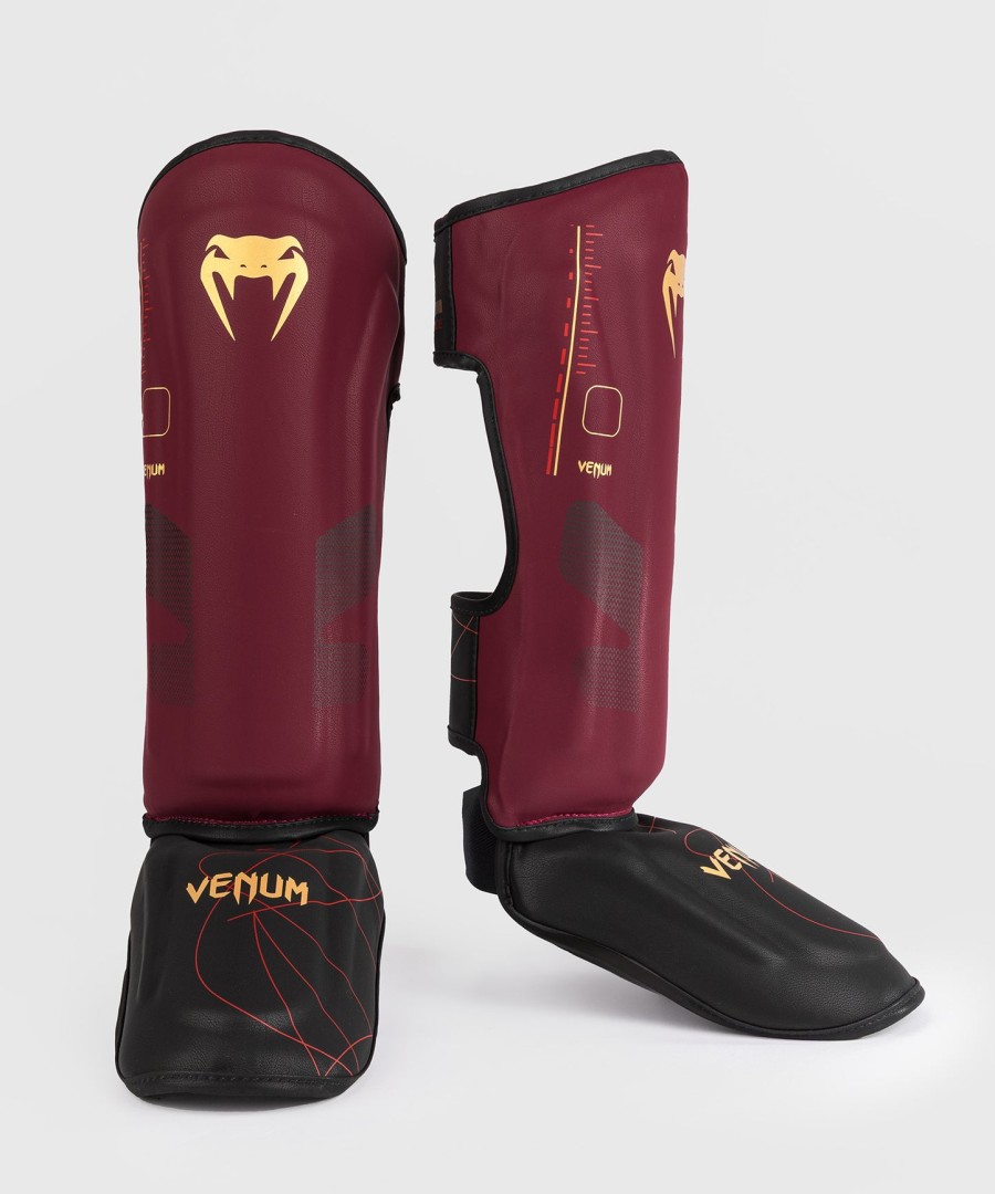 venum tactical xt säärisuojat - mustaviininpunainenkulta