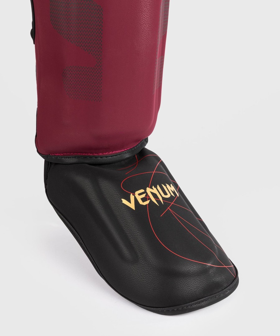 venum tactical xt säärisuojat - mustaviininpunainenkulta